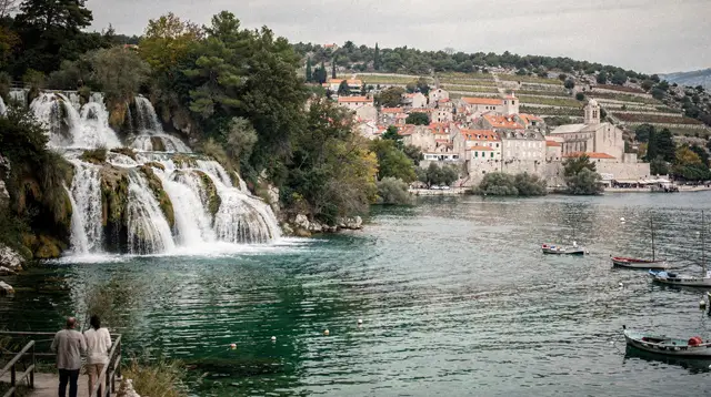Krka Waterfalls and Šibenik Combo Tour